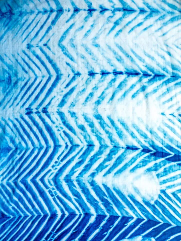 Teinture à l’indigo