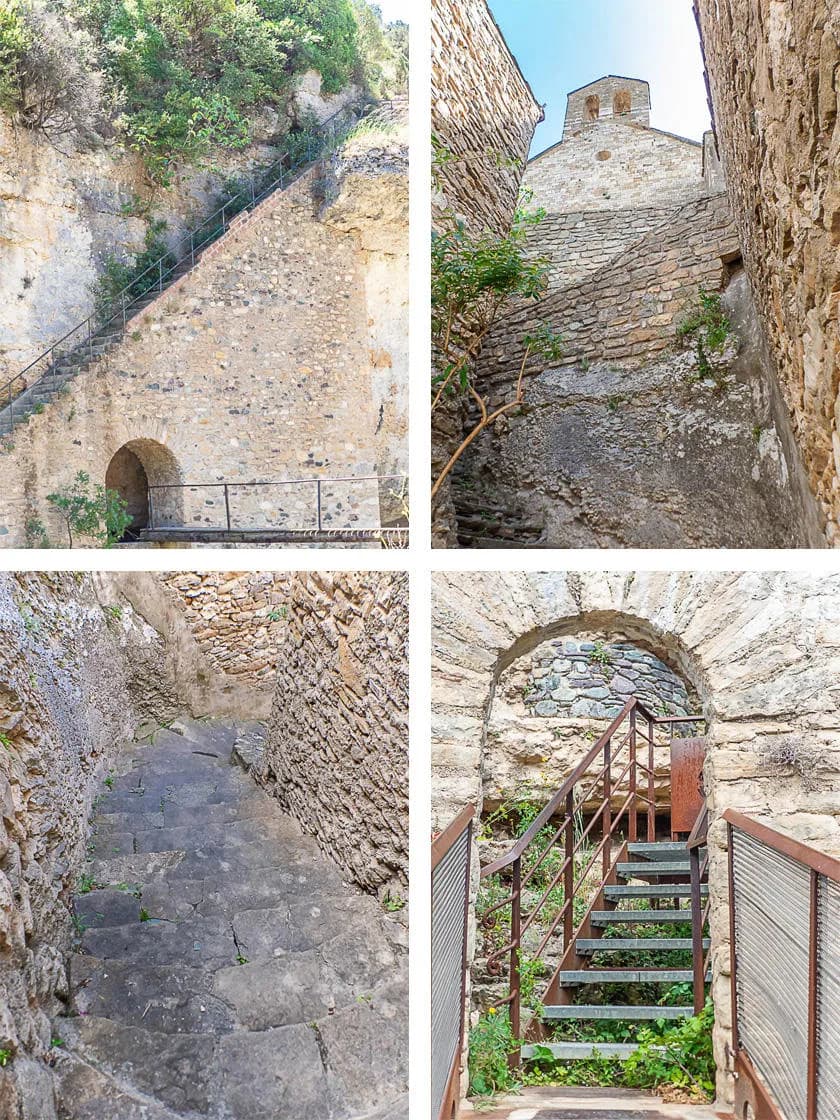 Les marches de Minerve