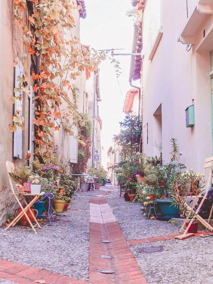 Montolieu, ruelle