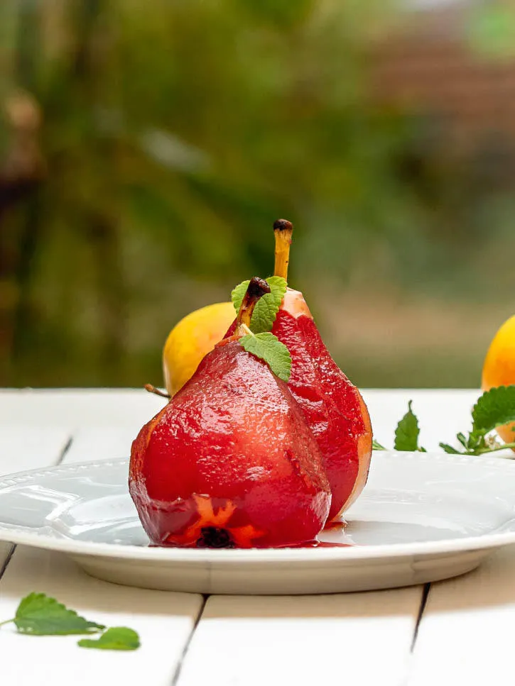 poires pochées