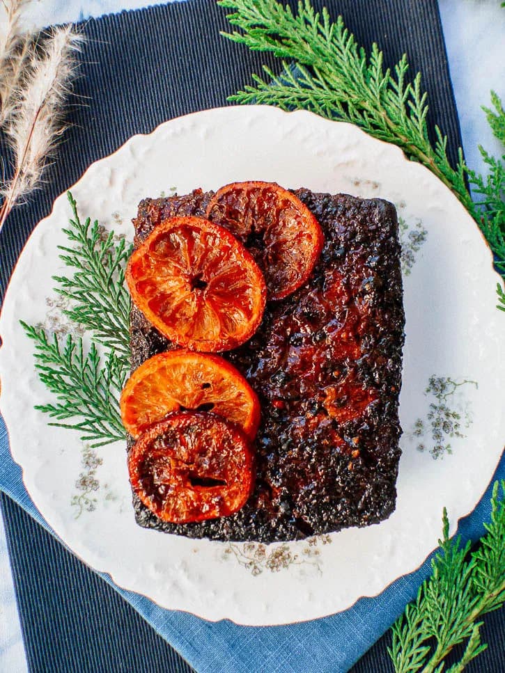 jambon de tofu pour Noël