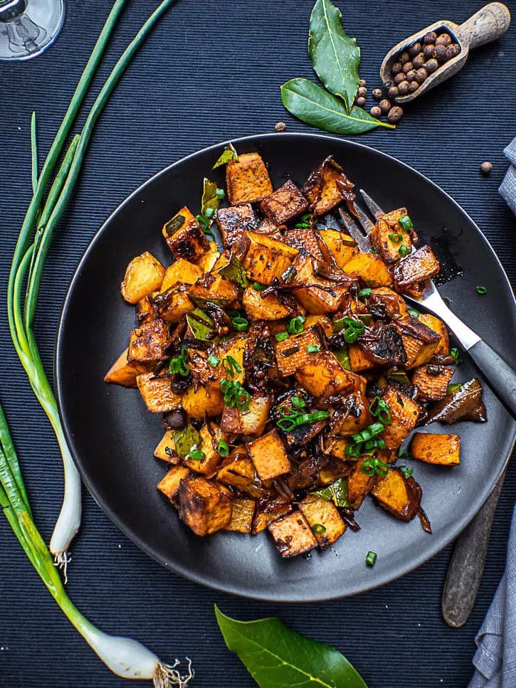 Tofu adobo