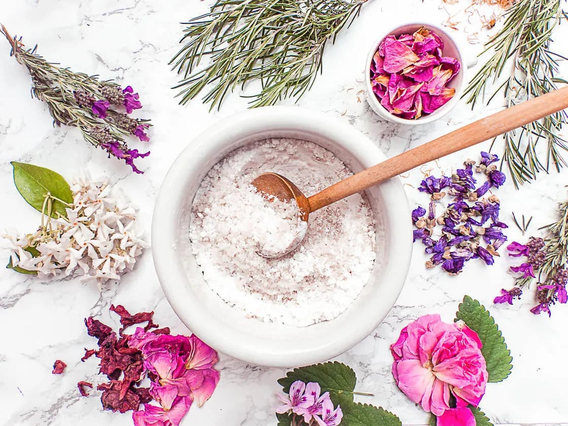 sels de bain anti-stress