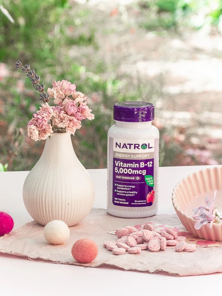 Flacon de vitamines B12
