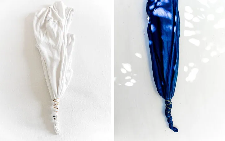Teinture à l’indigo