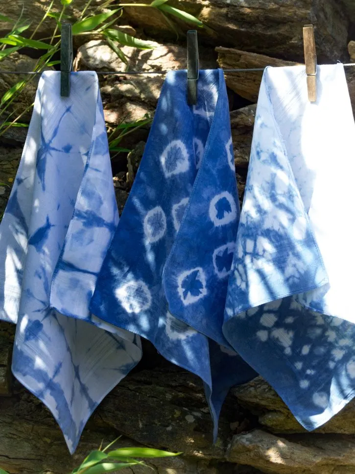Teinture à l’indigo, la technique du shibori