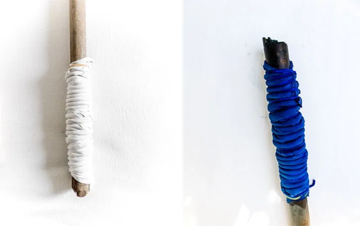 Teinture à l’indigo
