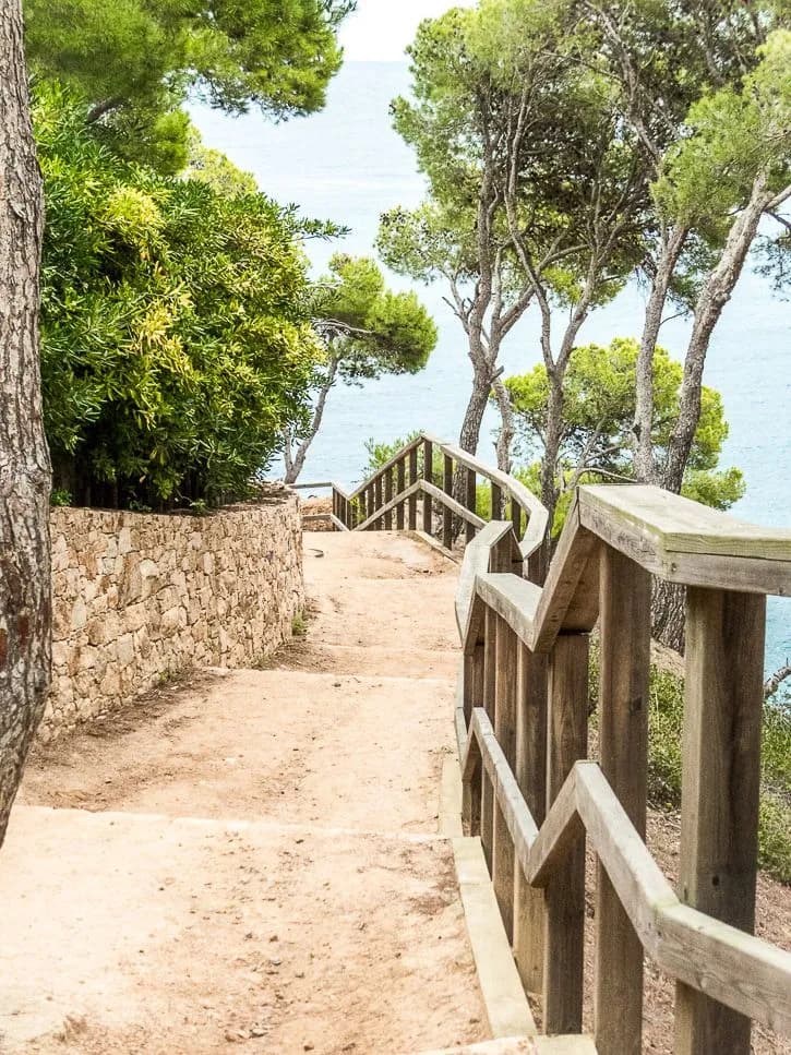 chemin des douaniers à Tamariu