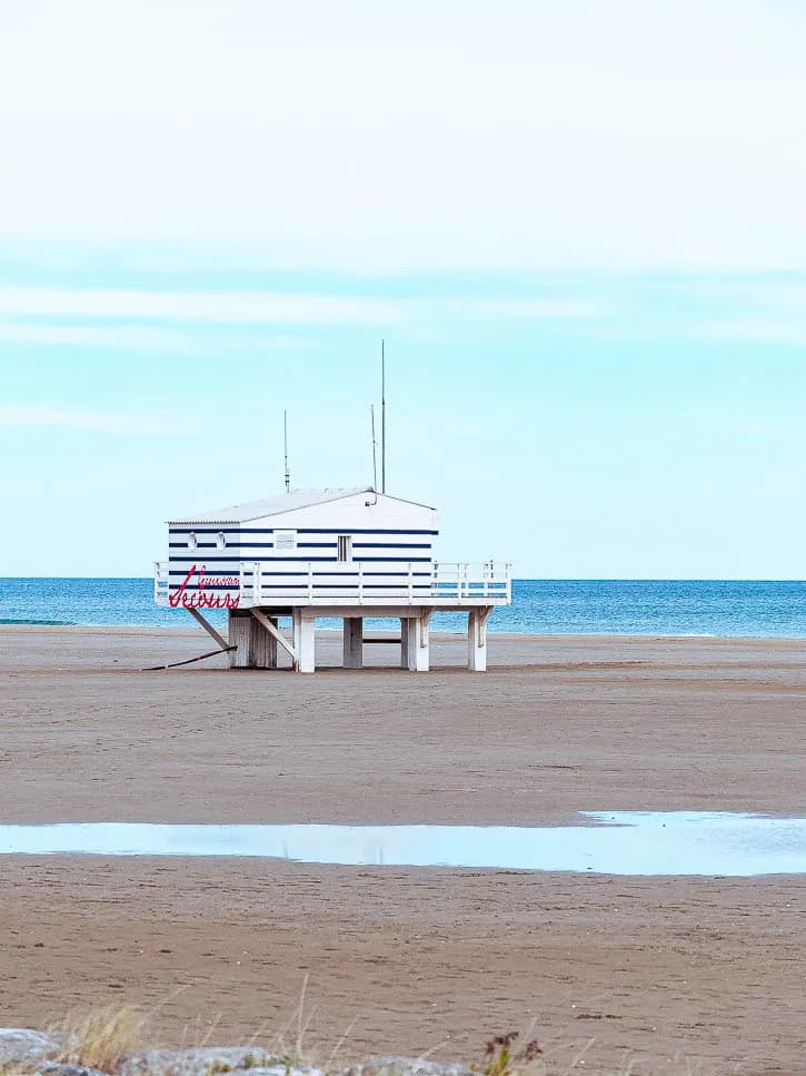Le cimetière marin de Gruissan