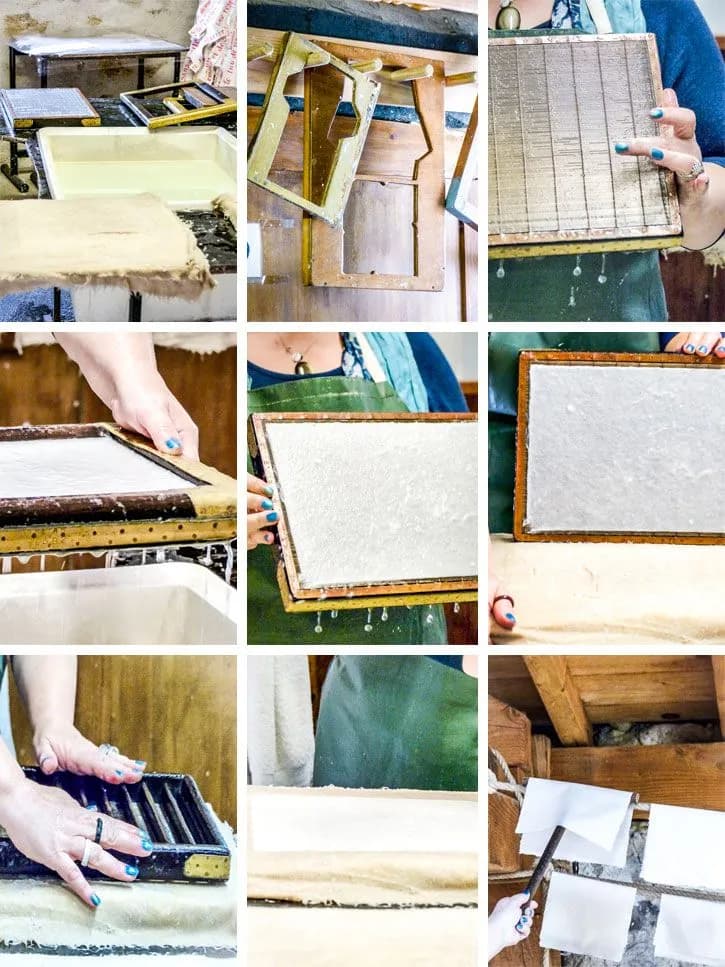 Moulin à papier- processus de fabrication