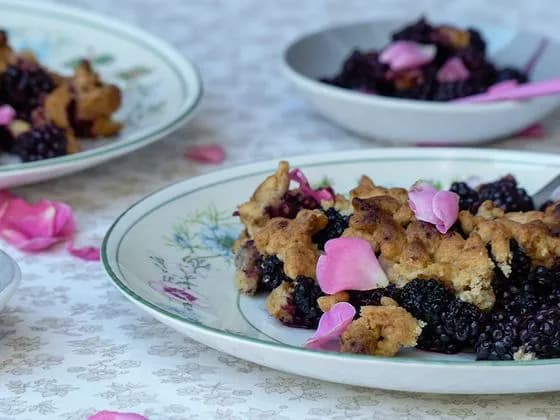 Crumble de mûres