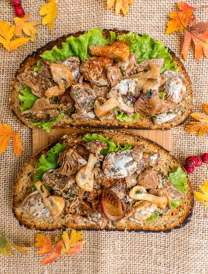 croûte aux champignons