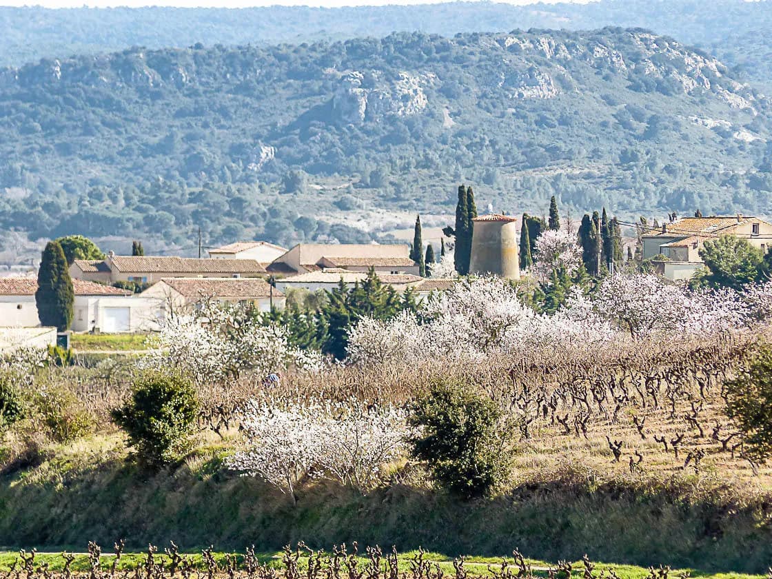 Village au printemps