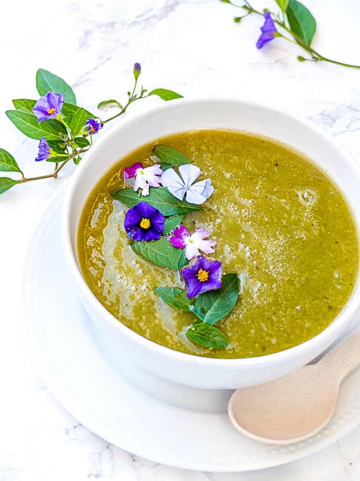 Soupe de courgettes