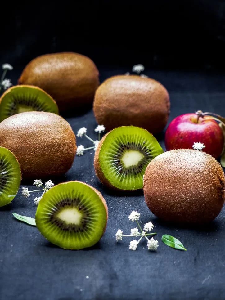 Pomme et kiwi