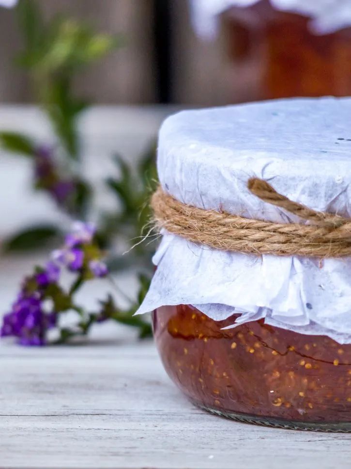 Petit déjeuner confiture de figues
